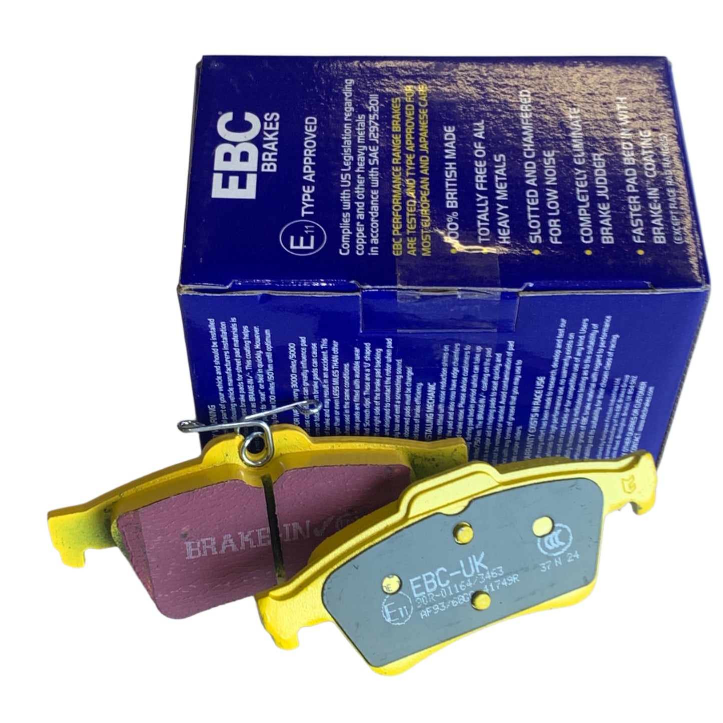EBC Yellowstuff Rear Brake Pad Set