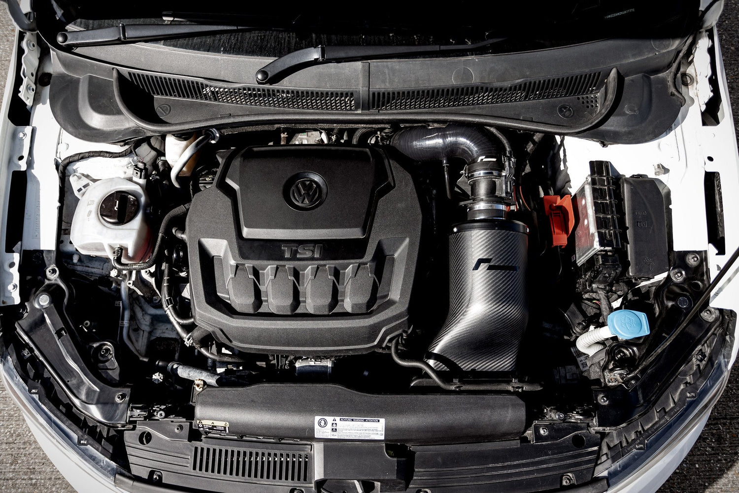 2017+ VW Polo GTI AW Engine Bay