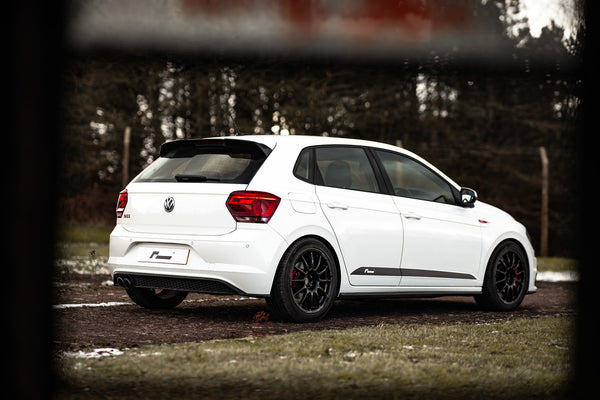 White VW Polo GTI AW