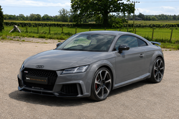 Nardo Grey Audi TTRS at BRC Performance in Ashford, Kent