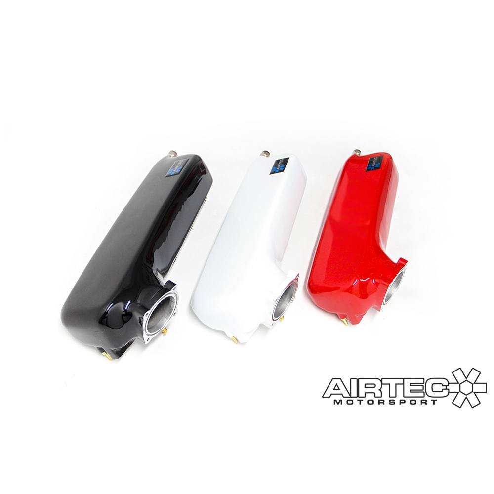 Airtec Inlet Plenum Mk2 Focus ST/RS/Volvo C30 Black, White and Red