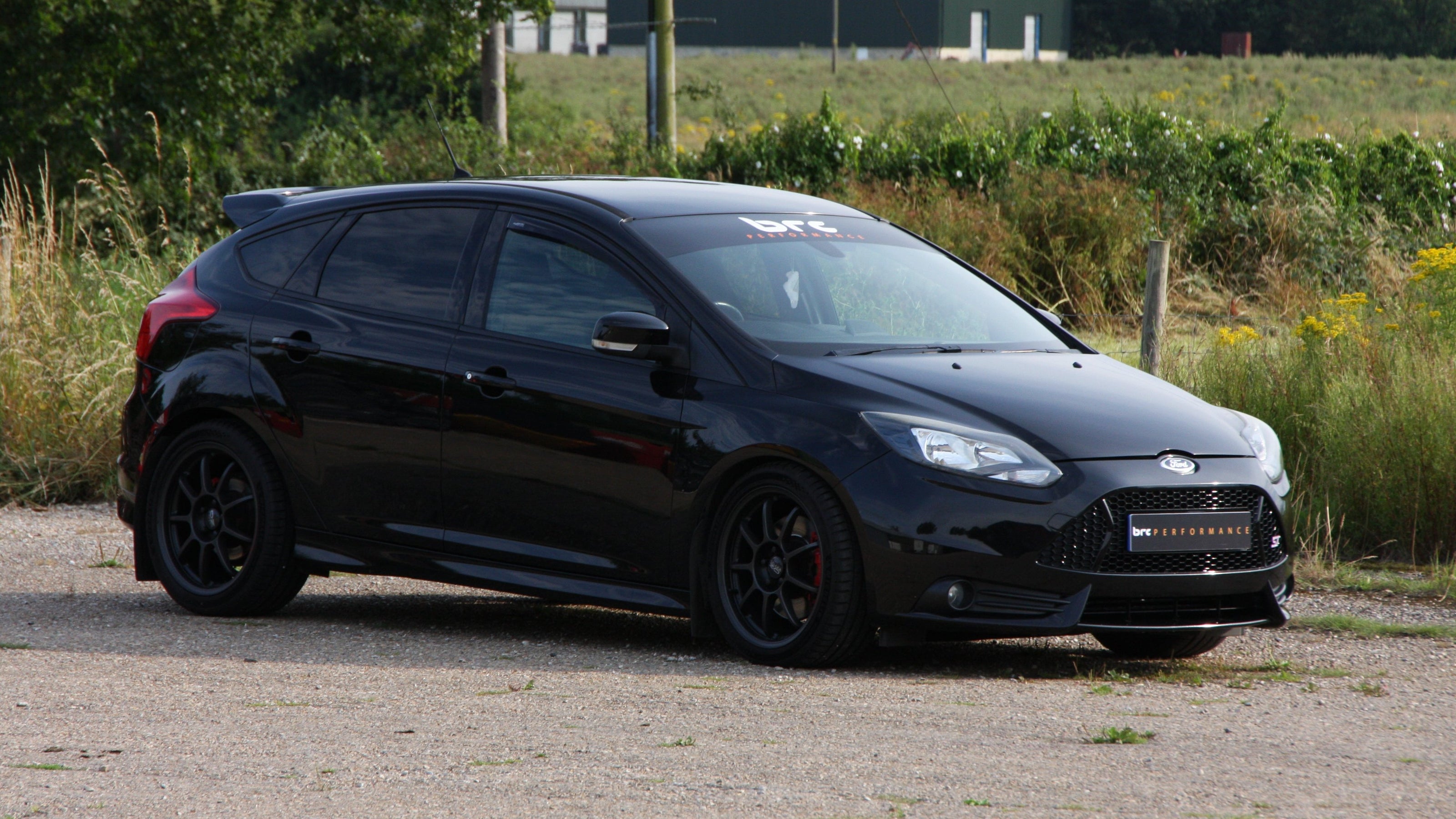 Panther Black Pre-Facelift Mk3 Focus ST at BRC Performance in Ashford, Kent