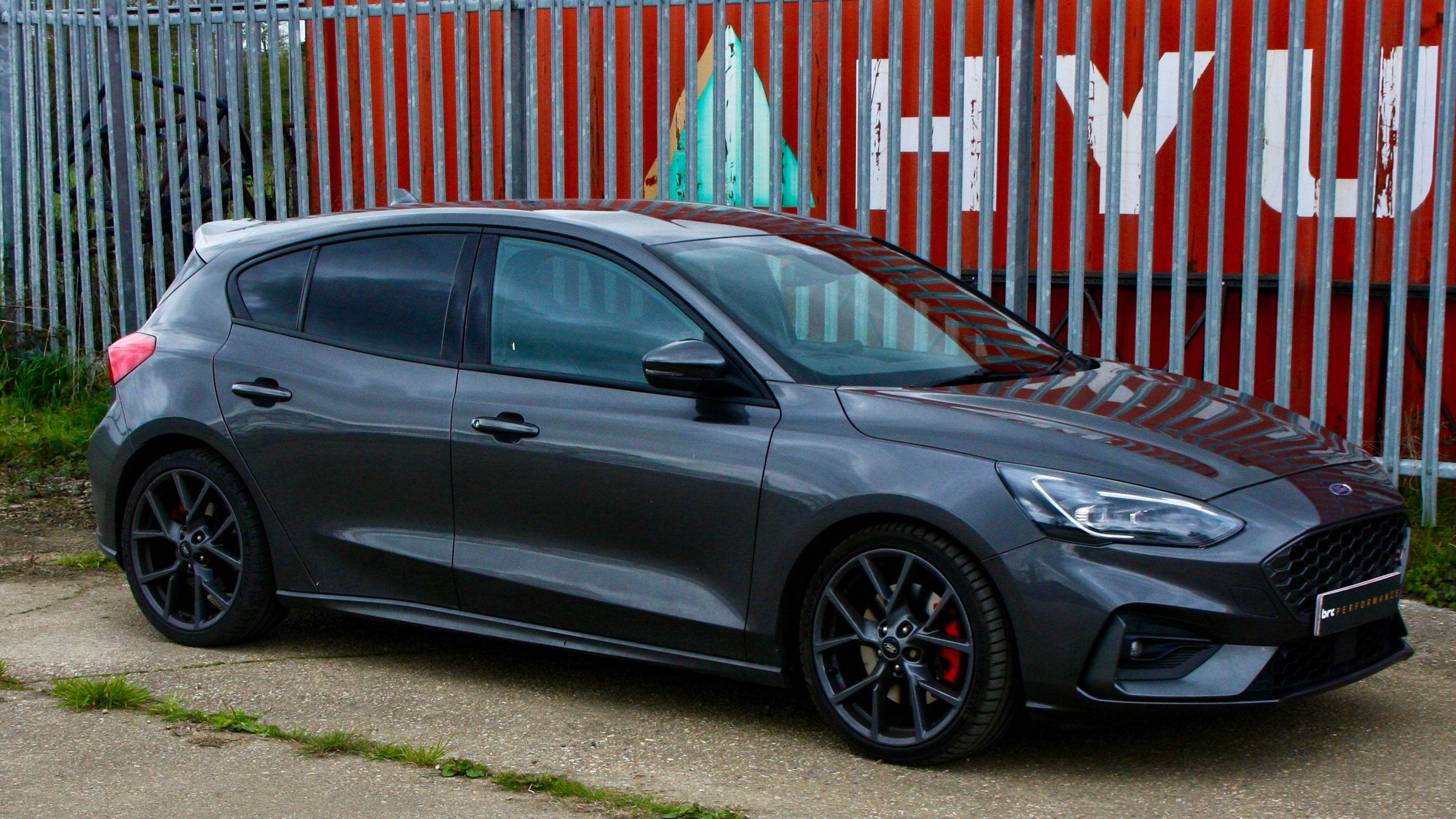 Grey Mk4 Ford Focus ST at BRC Performance in Ashford, Kent