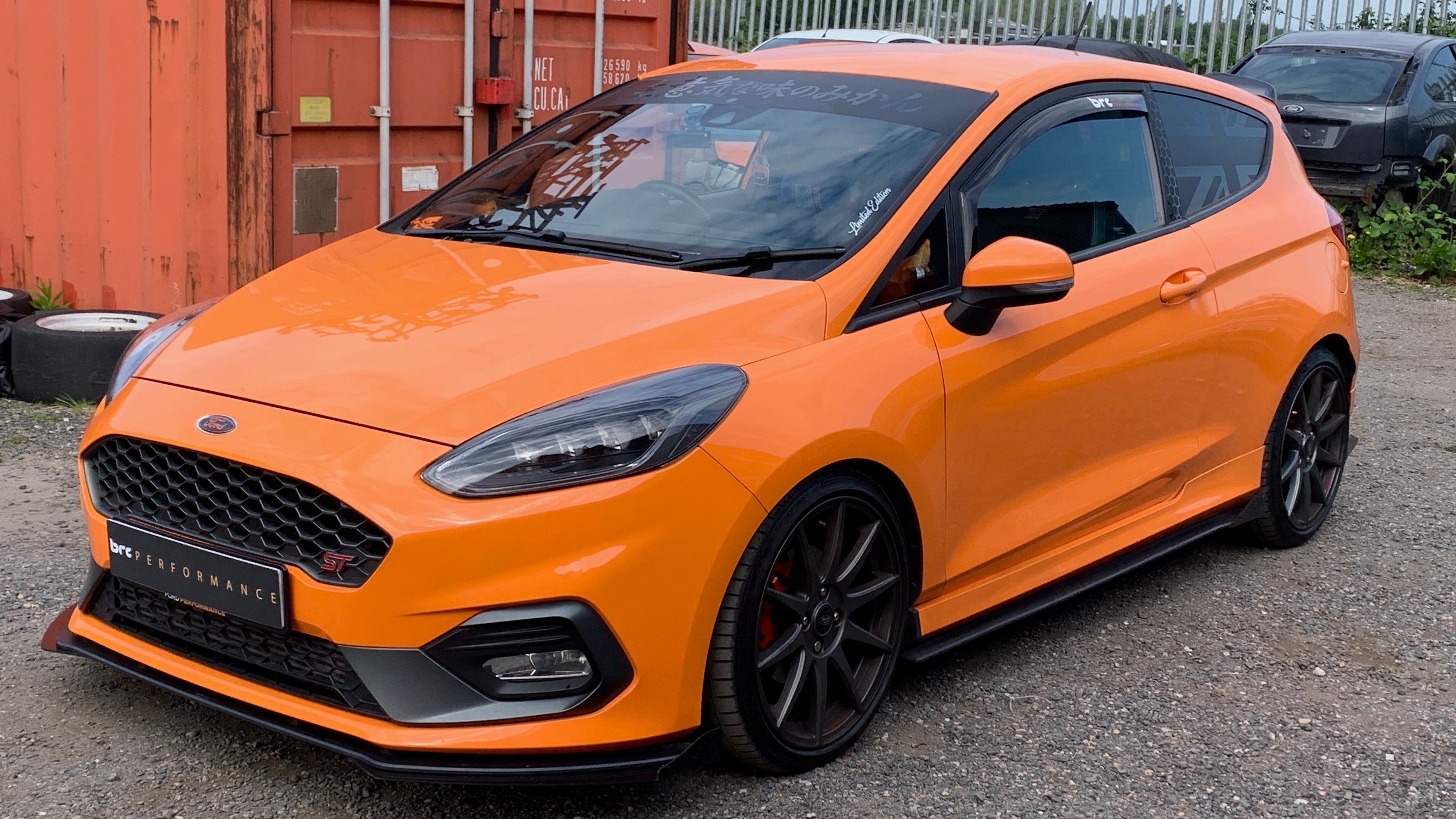 Orange Performance Edition Mk8 Ford Fiesta ST at BRC Performance in Ashford, Kent